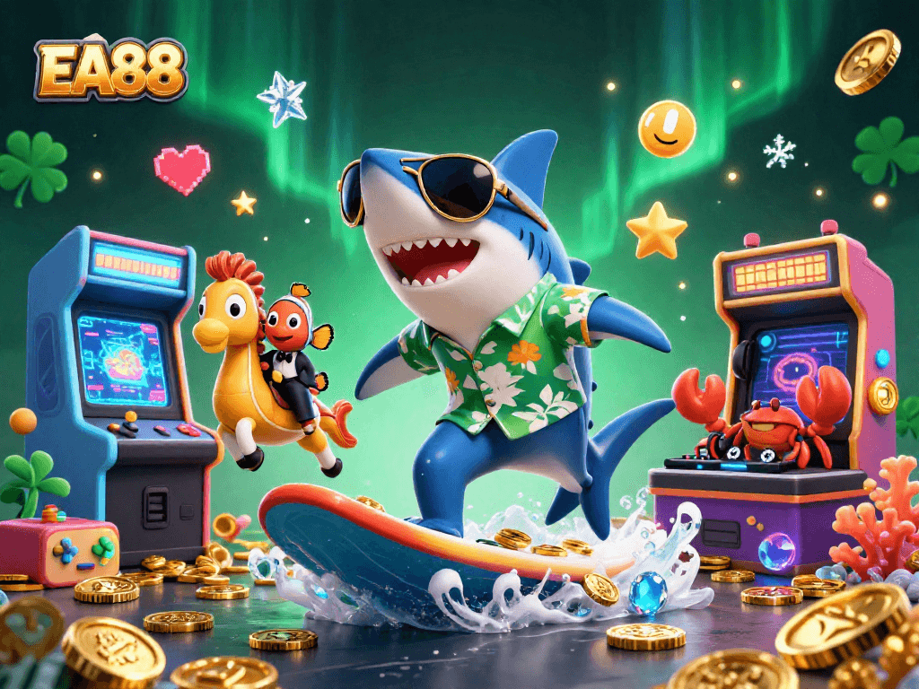 Join EA88 and win with the shark, enhancing your gaming experience with thrilling rewards!