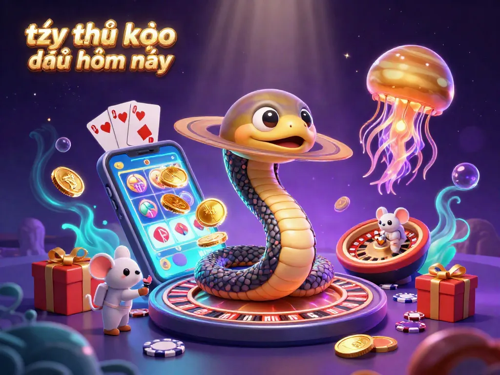 Experience the thrill of tỷ lệ kèo nhà cái hôm nay as animated mice bet on cosmic roulette!
