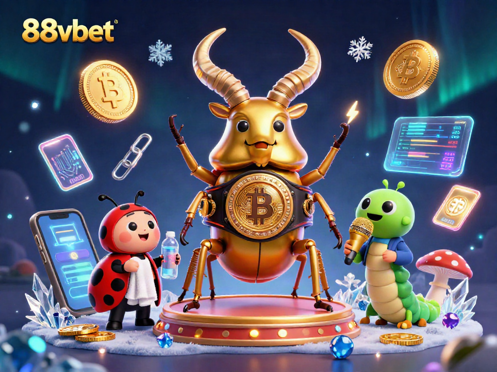 Engage with 88vbet's vibrant 3D illustration featuring dynamic characters in a casino setting.
