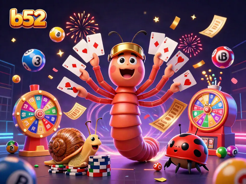 Experience the excitement of b52 casino gaming with our lively characters and dynamic elements.