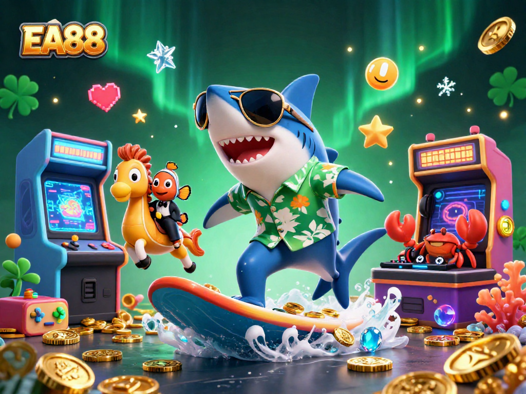 Join EA88 and win with the shark, enhancing your gaming experience with thrilling rewards!